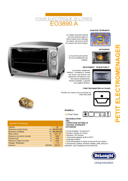 DeLonghi EO3890.A Manuel utilisateur