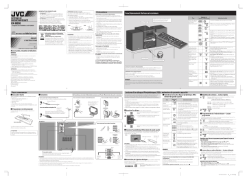 Manuel du propriétaire | JVC UX-G650E Manuel utilisateur | Fixfr