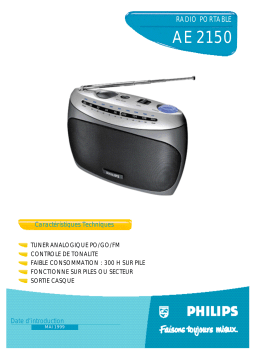 Philips AE2150 Manuel utilisateur