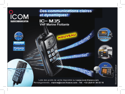 ICOM IC-M35 Manuel utilisateur