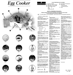 SEB CUISEUR À OEUFS Manuel utilisateur