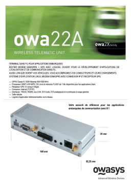 BAYO OWA22A Manuel utilisateur