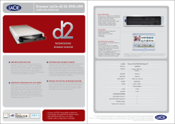 LaCie d2 DVD±RW Manuel utilisateur