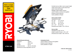 Ryobi ETMS-1426 Manuel utilisateur