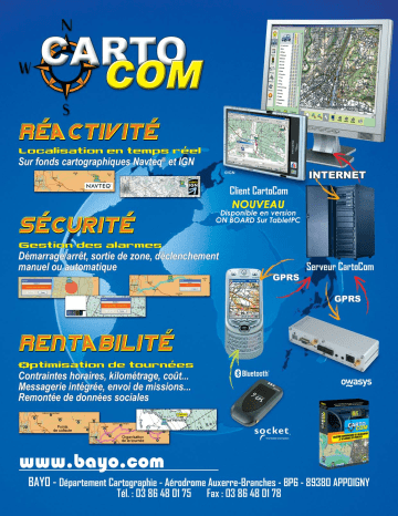 Manuel du propriétaire | BAYO CARTOCOM 2 Manuel utilisateur | Fixfr