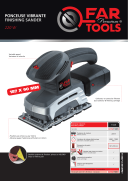 Fartools TI 220 Manuel utilisateur