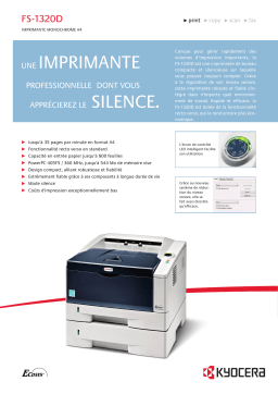 KYOCERA FS-1320D Manuel utilisateur