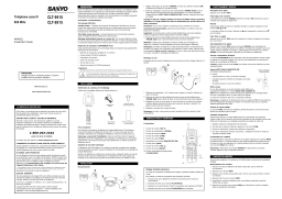 Sanyo CLT-9910 Manuel utilisateur