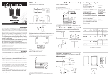 Manuel du propriétaire | Samson XP510I Manuel utilisateur | Fixfr