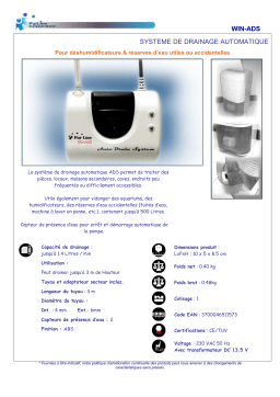 PUR LINE WIN-ADS Manuel utilisateur