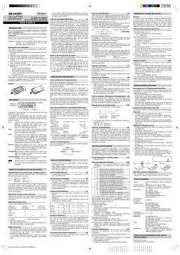 Sharp EL-531X Manuel utilisateur