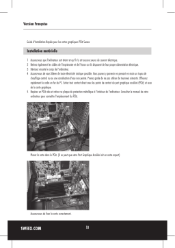 Sweex GC800 Manuel utilisateur