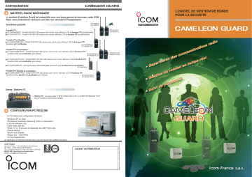 Manuel du propriétaire | ICOM CAMELEON GUARD Manuel utilisateur | Fixfr