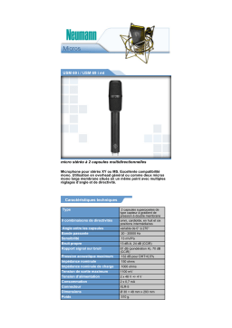 Neumann USM 69 I MT Manuel utilisateur