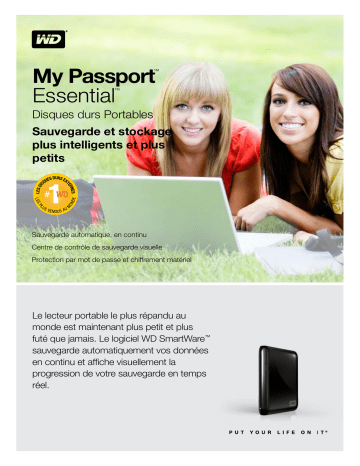 Manuel du propriétaire | Western Digital My Passport Essential Manuel utilisateur | Fixfr