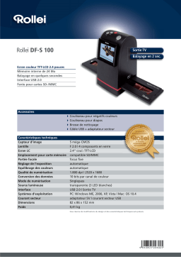 Rollei DF-S 100 Manuel utilisateur