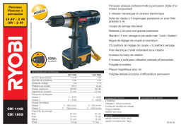 Ryobi CDI-1442 Manuel utilisateur