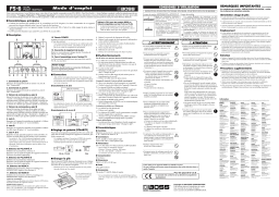 Roland FS-6 Manuel utilisateur