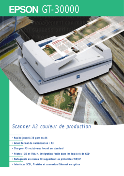 Epson GT-30000N Manuel utilisateur