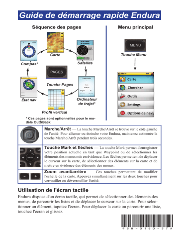 Manuel du propriétaire | Lowrance ENDURA Manuel utilisateur | Fixfr