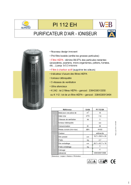 ALPATEC PI 112 EH Manuel utilisateur