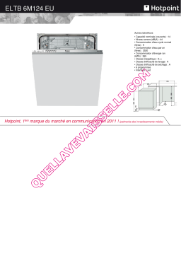 Ariston ELTB6B124 Manuel utilisateur