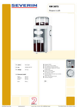 SEVERIN KM 3873 Manuel utilisateur