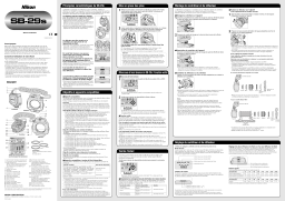 Nikon SB-29s Manuel utilisateur