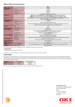 OKI MB260 Manuel utilisateur