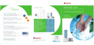 Manuel du propriétaire | Atlantic ODYSSEE SPLIT VS300 Manuel utilisateur | Fixfr