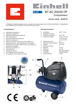 EINHELL BT-AC 200-24 OF Manuel utilisateur