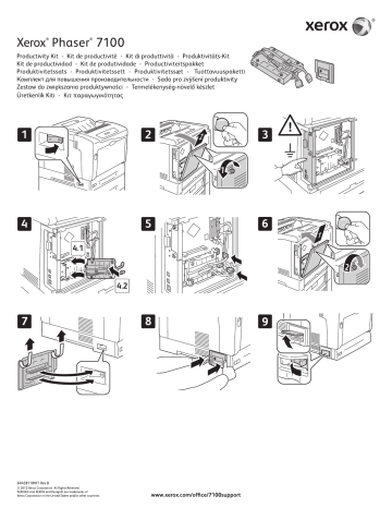 Manuel du propriétaire | Xerox Phaser 7100 Manuel utilisateur | Fixfr