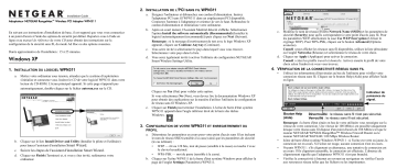 Manuel du propriétaire | Netgear WPN311 Manuel utilisateur | Fixfr