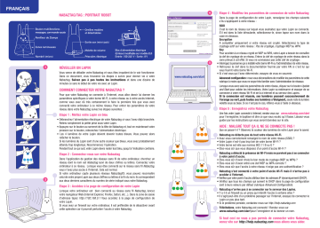 Manuel du propriétaire | NABAZTAG NABAZTAG Manuel utilisateur | Fixfr