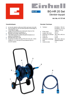 EINHELL BG-HR 20 SET Manuel utilisateur