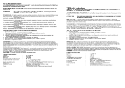 EUTECH INSTRUMENTS TDS4 Manuel utilisateur