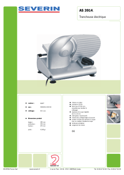 SEVERIN AS 3914 Manuel utilisateur