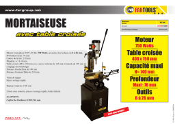 Fartools IS 3840 Manuel utilisateur