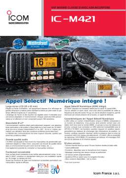 ICOM IC-M421 Manuel utilisateur