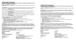 EUTECH INSTRUMENTS TDSWP4 Manuel utilisateur