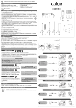 CALOR CF 4032 Manuel utilisateur