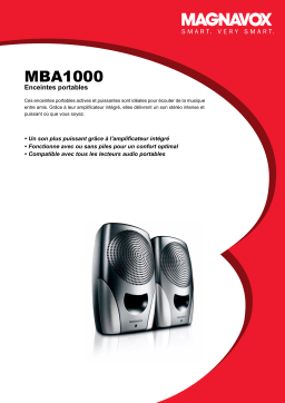 Philips MBA1000 Manuel utilisateur