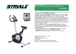 CARE FITNESS SV-378 Manuel utilisateur