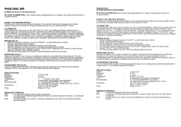 EUTECH INSTRUMENTS PHWP2 Manuel utilisateur