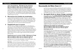 Nikon SCAN 2.1 Manuel utilisateur