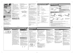 JVC RC-EZ53S Manuel utilisateur