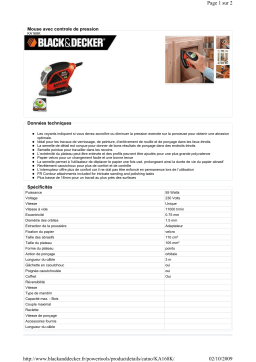 Black & Decker KA168K Manuel utilisateur