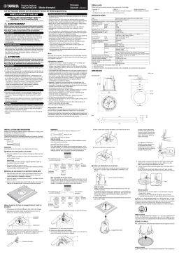 Yamaha VXC4 Manuel utilisateur