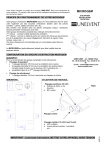 UNELVENT MICROGEM &amp; MICROGEM RADIO Manuel utilisateur