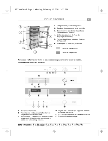 Manuel du propriétaire | Whirlpool GKB 2505 Manuel utilisateur | Fixfr